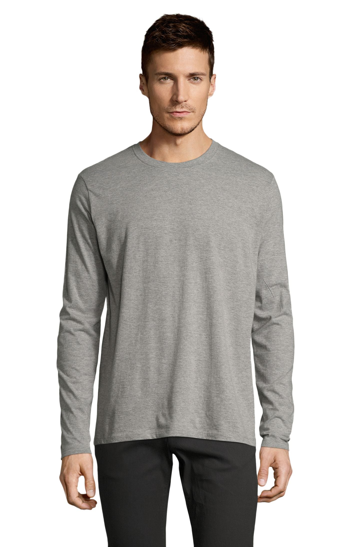 SOL'S Imperial LSL MEN - Gris mezcla
