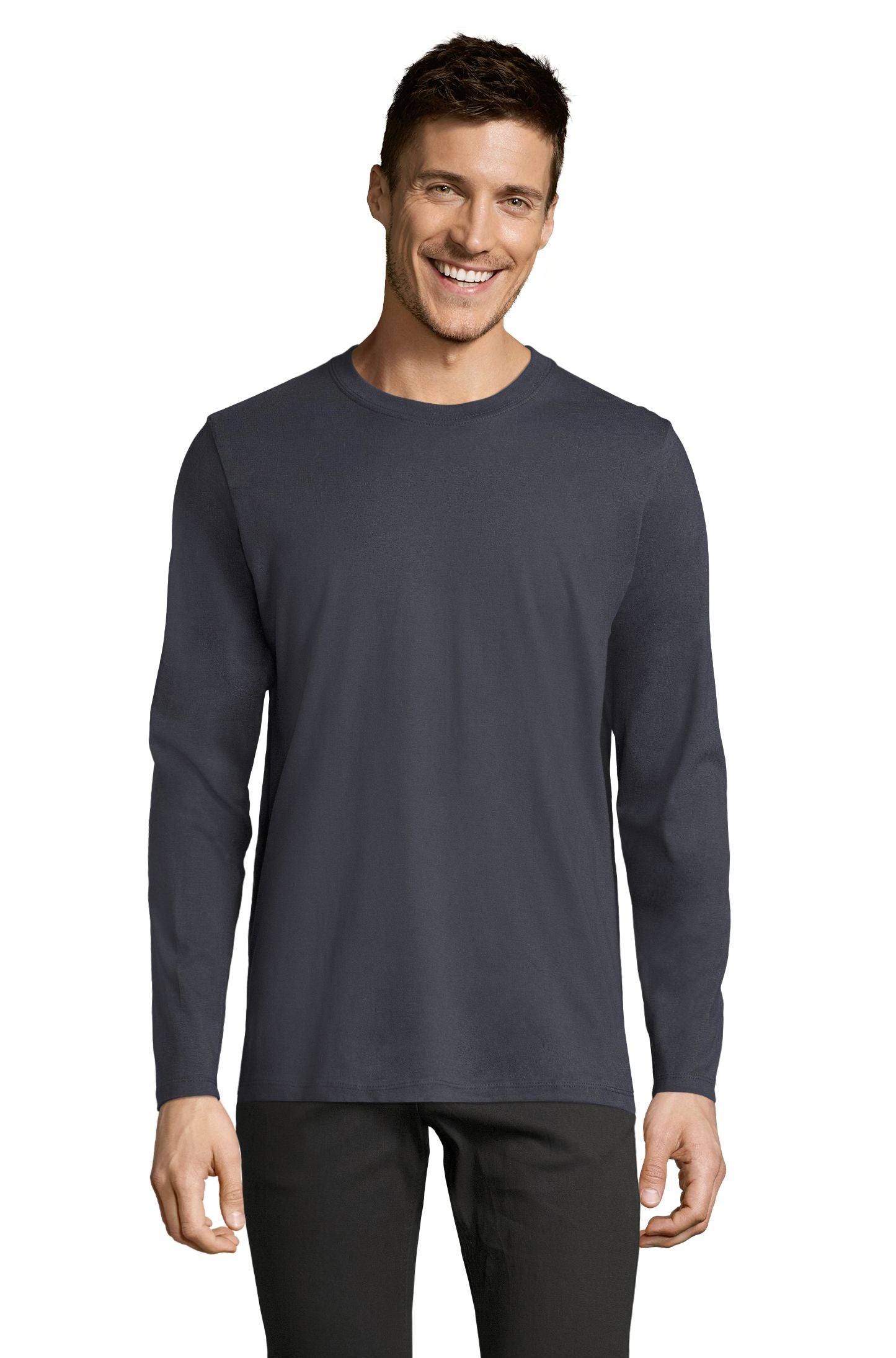 SOL'S Imperial LSL MEN - Gris ratón