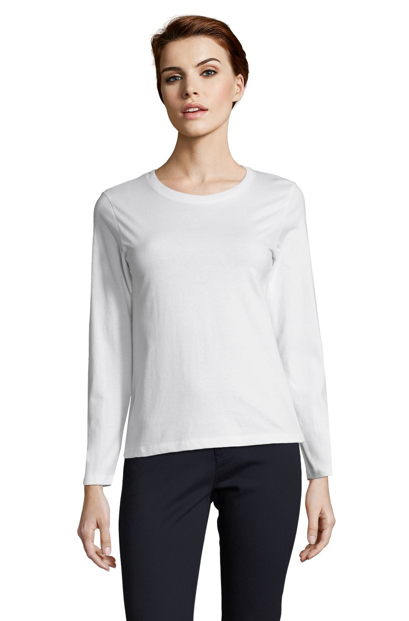 SOL'S Imperial LSL WOMEN - Blanco
