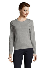 SOL'S Imperial LSL WOMEN - Gris mezcla