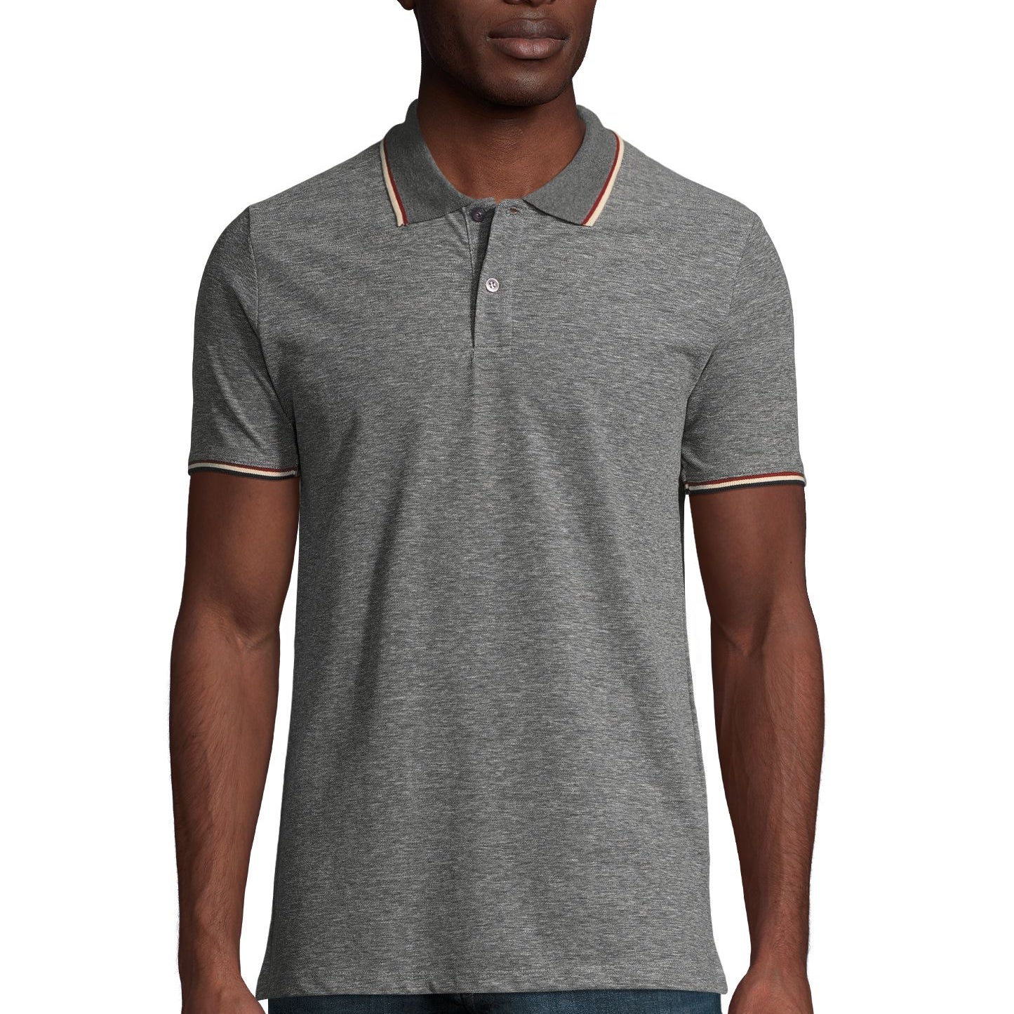 SOL'S PANAME MEN - Negro jaspeado