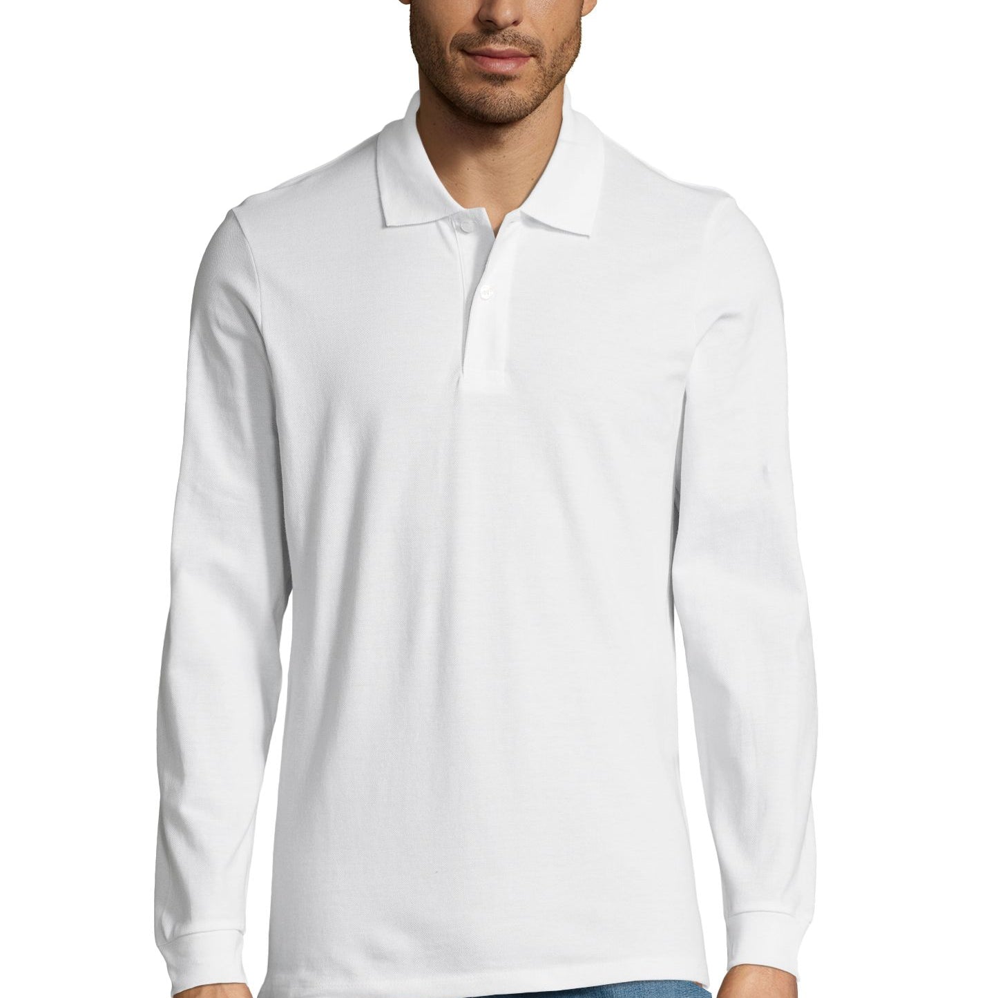 SOL'S PERFECT LSL MEN - Blanco
