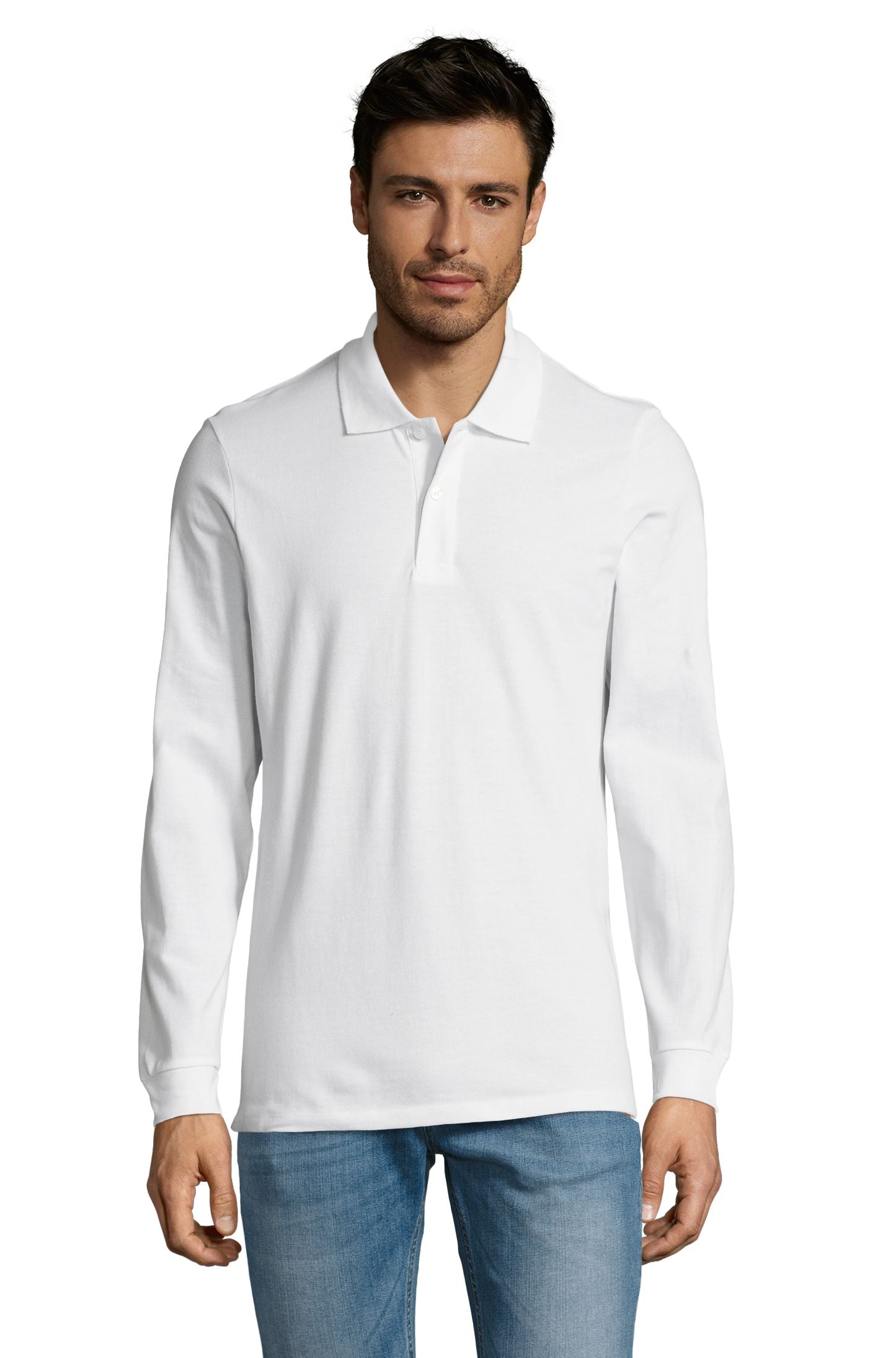 SOL'S PERFECT LSL MEN - Blanco