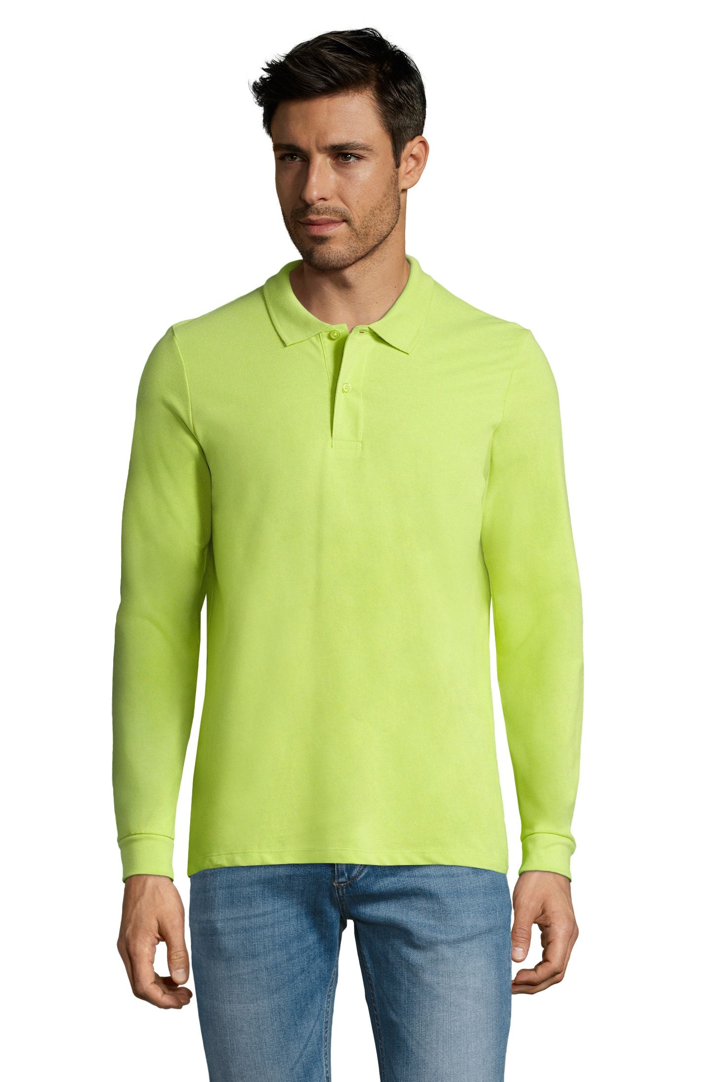SOL'S PERFECT LSL MEN - Verde manzana