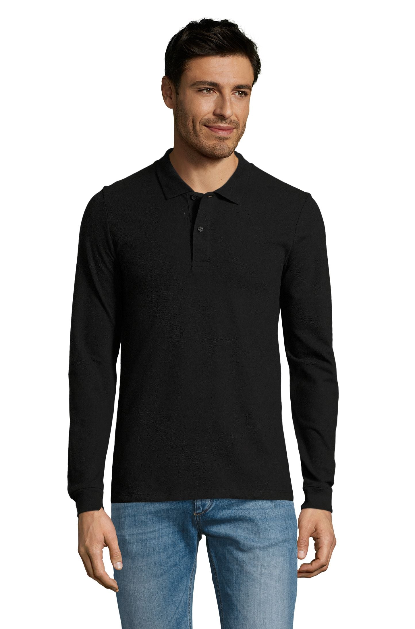 SOL'S PERFECT LSL MEN - Negro