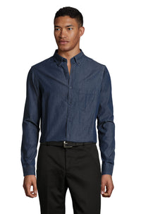 Men's Long-Sleeve Denim Shirt | BARRY | 02100