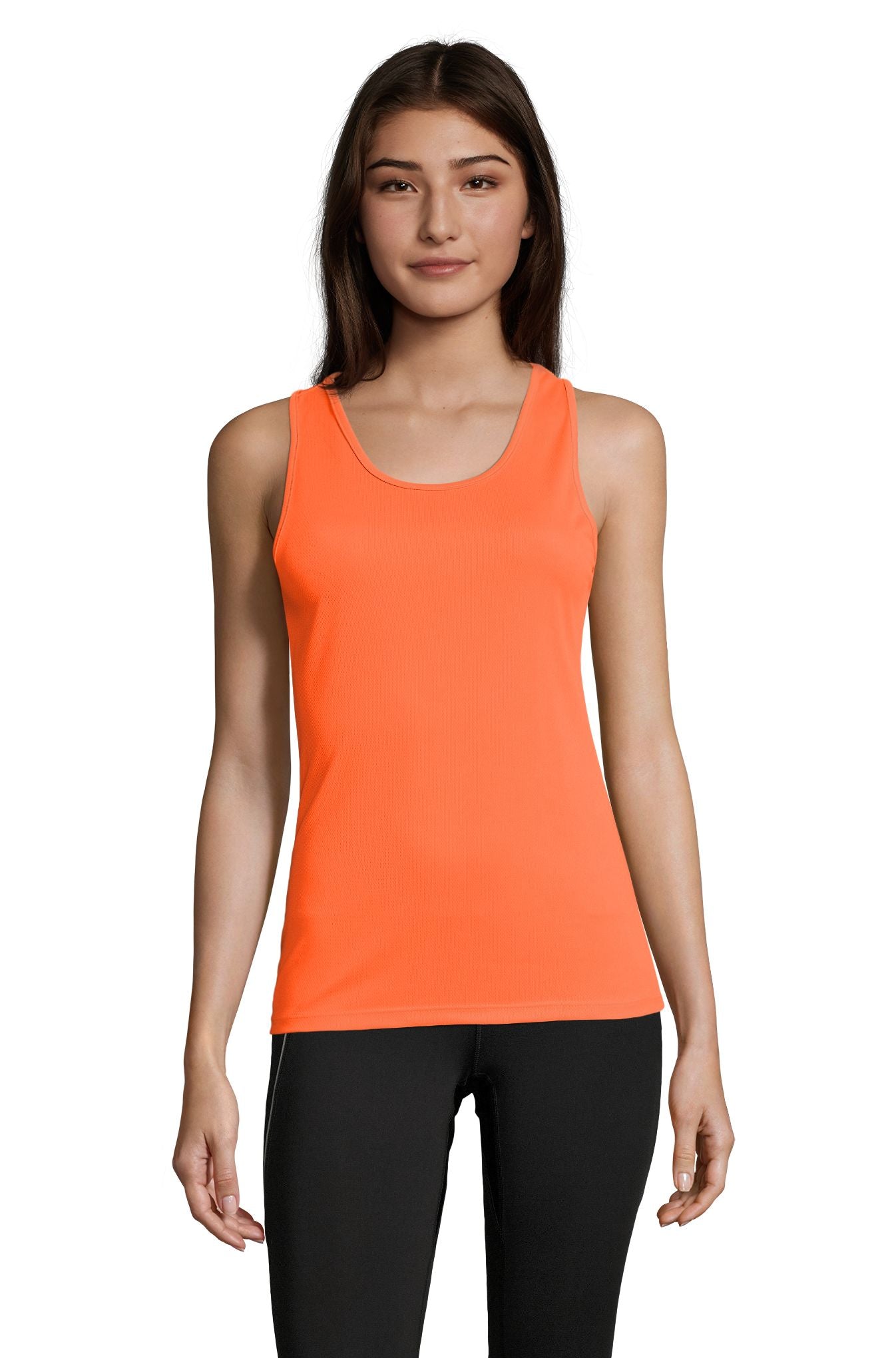 SOL'S SPORTY TT WOMEN - Naranja fluor