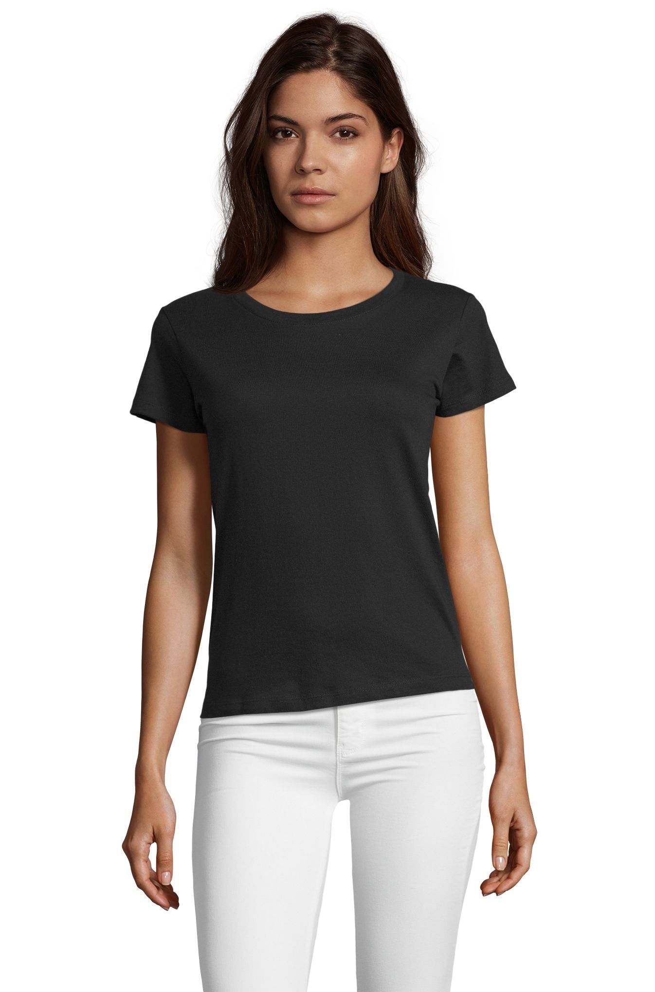 SOL'S REGENT FIT WOMEN - Negro profundo