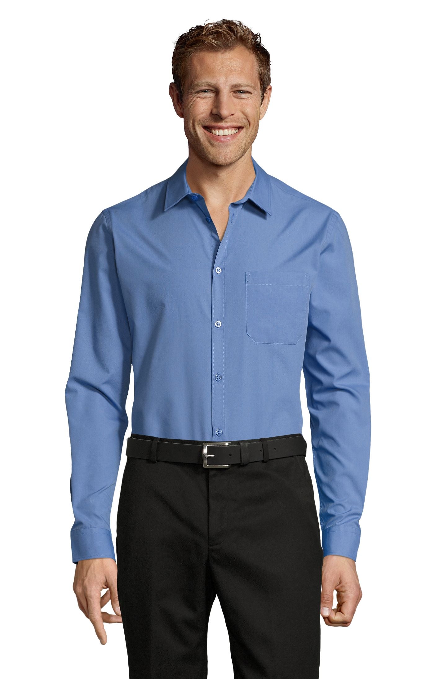 SOL'S BALTIMORE FIT - Azul medio