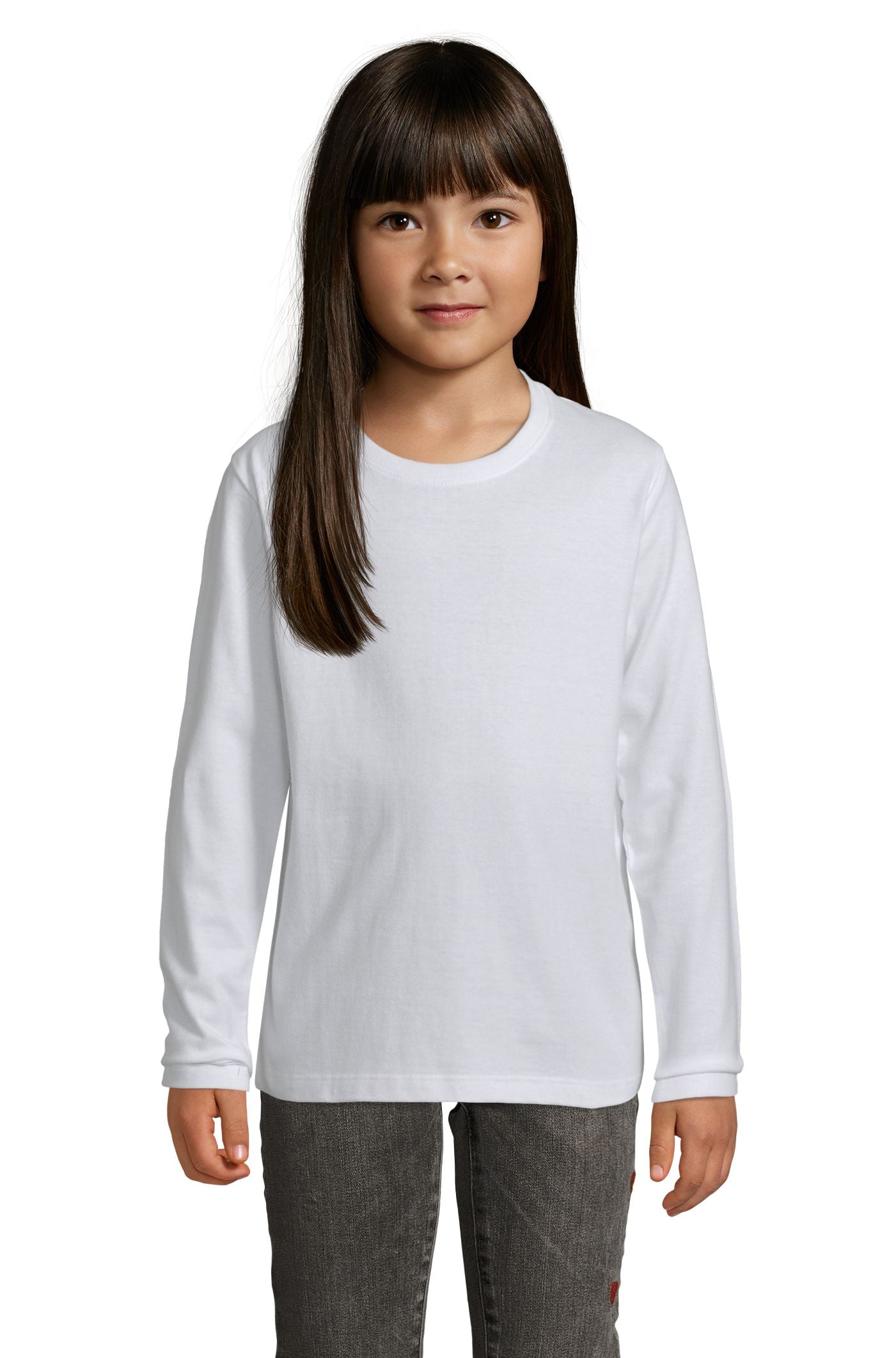 SOL'S Imperial LSL KIDS - Blanco