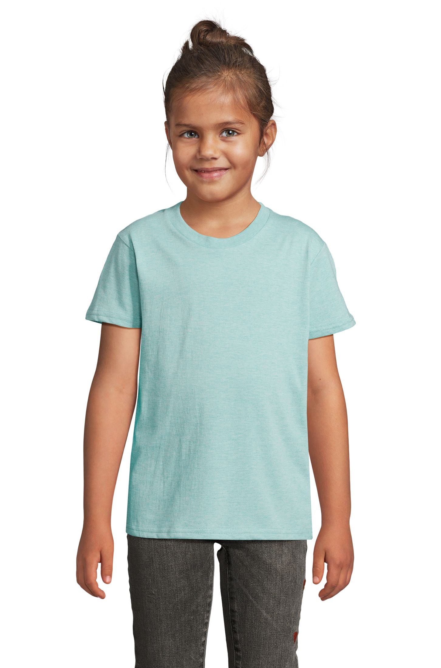 SOL'S CRUSADER KIDS - Verde jaspeado claro
