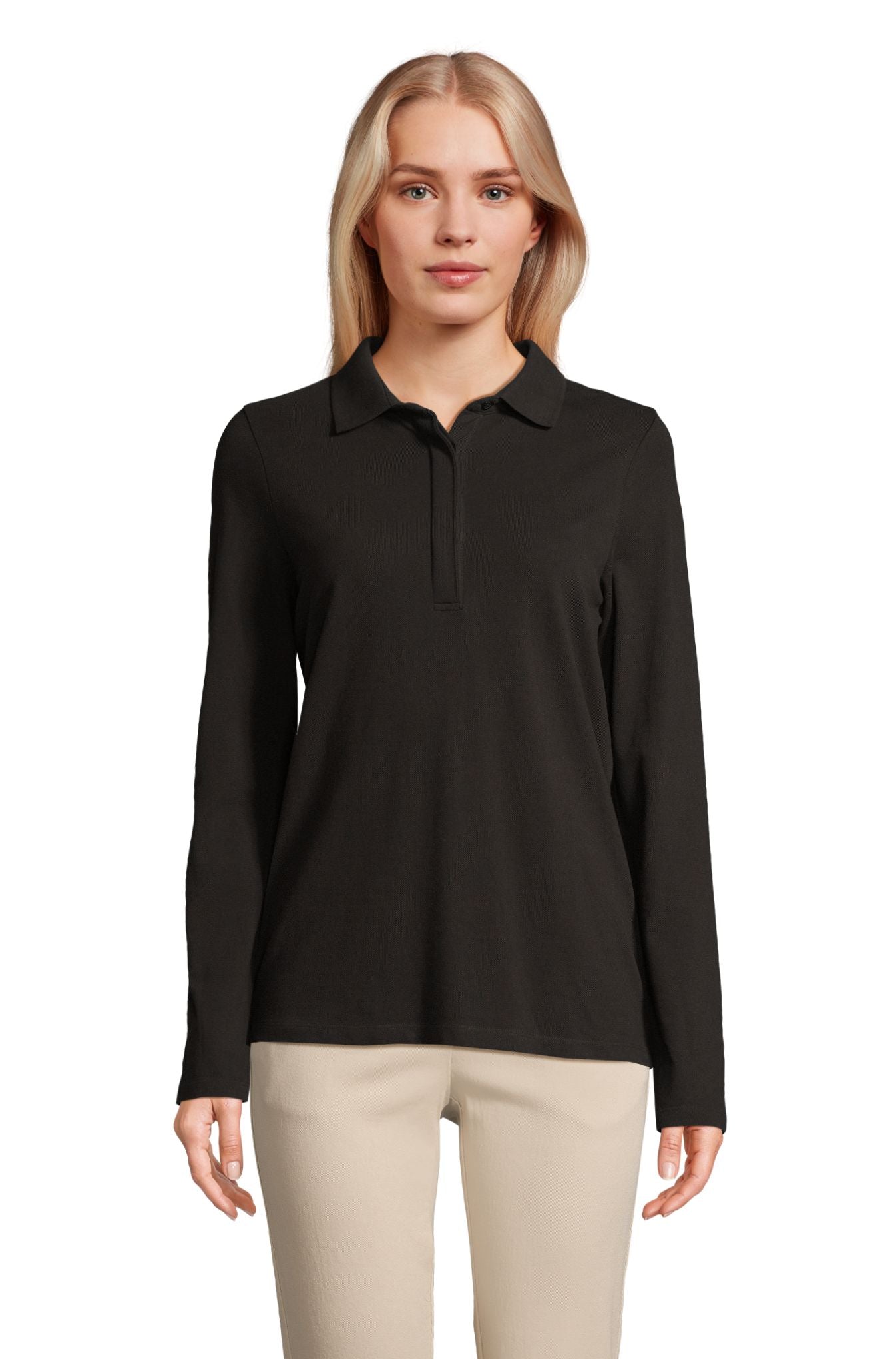NEOBLU OWEN LSL WOMEN - Negro profundo