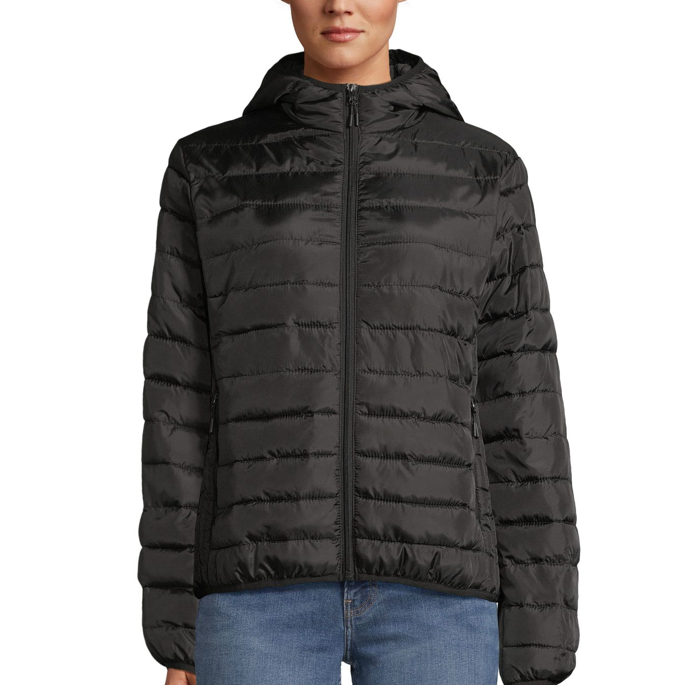 SOL'S STREAM HOODED WOMEN - Negro
