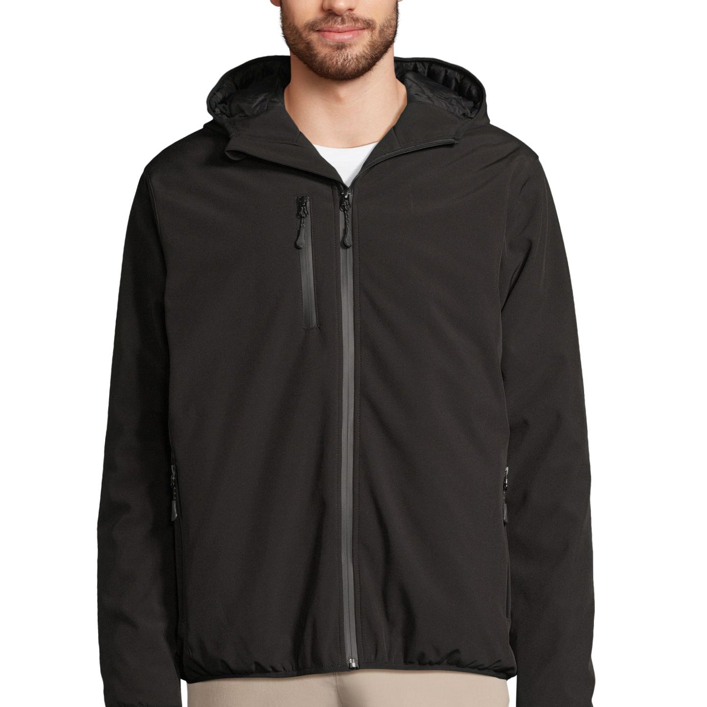 SOL'S FALCON PADDED MEN - Negro