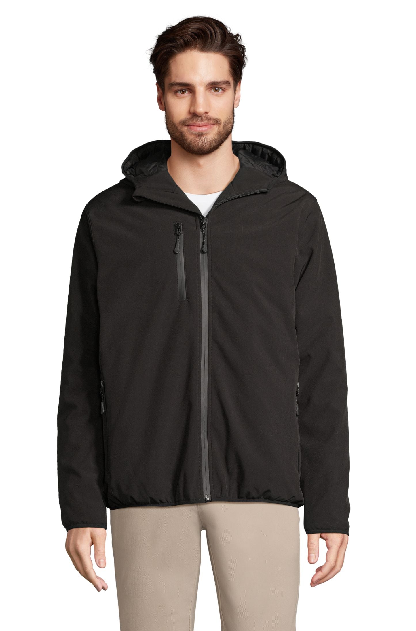 SOL'S FALCON PADDED MEN - Negro