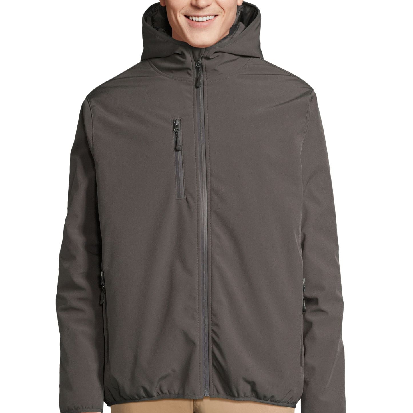 SOL'S FALCON PADDED MEN - Antracita