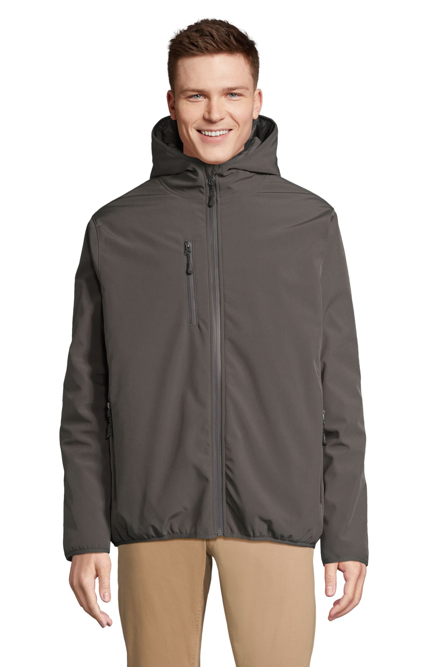 SOL'S FALCON PADDED MEN - Antracita