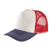 SOL'S BLINK - Blanco hueso / French marino / Rojo vivo
