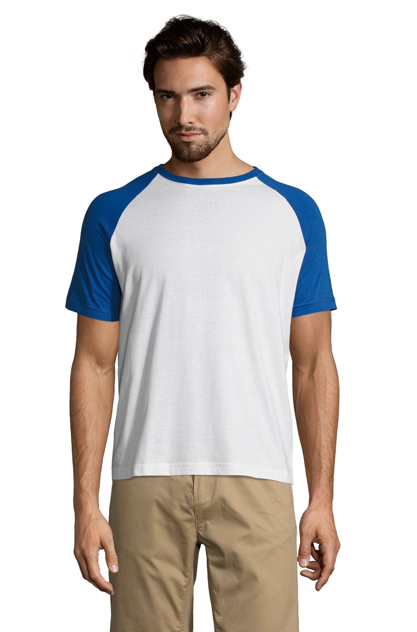 SOL'S FUNKY - Blanco / Azul royal
