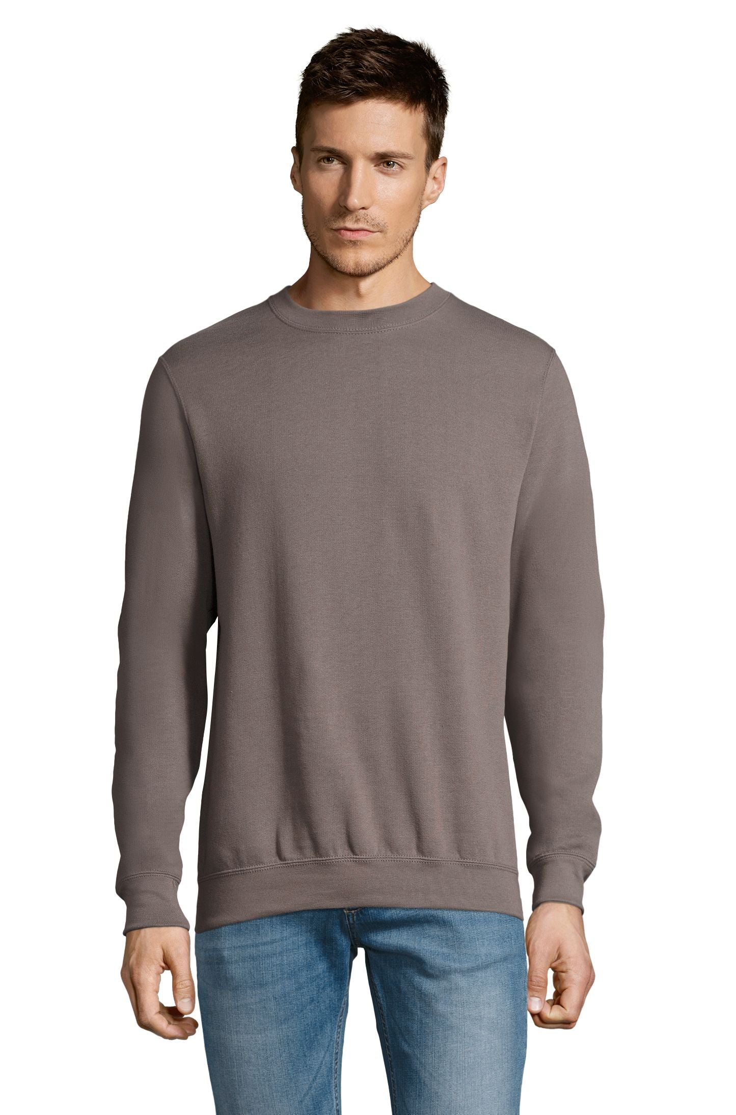 SOL'S NEW SUPREME - Gris flanela
