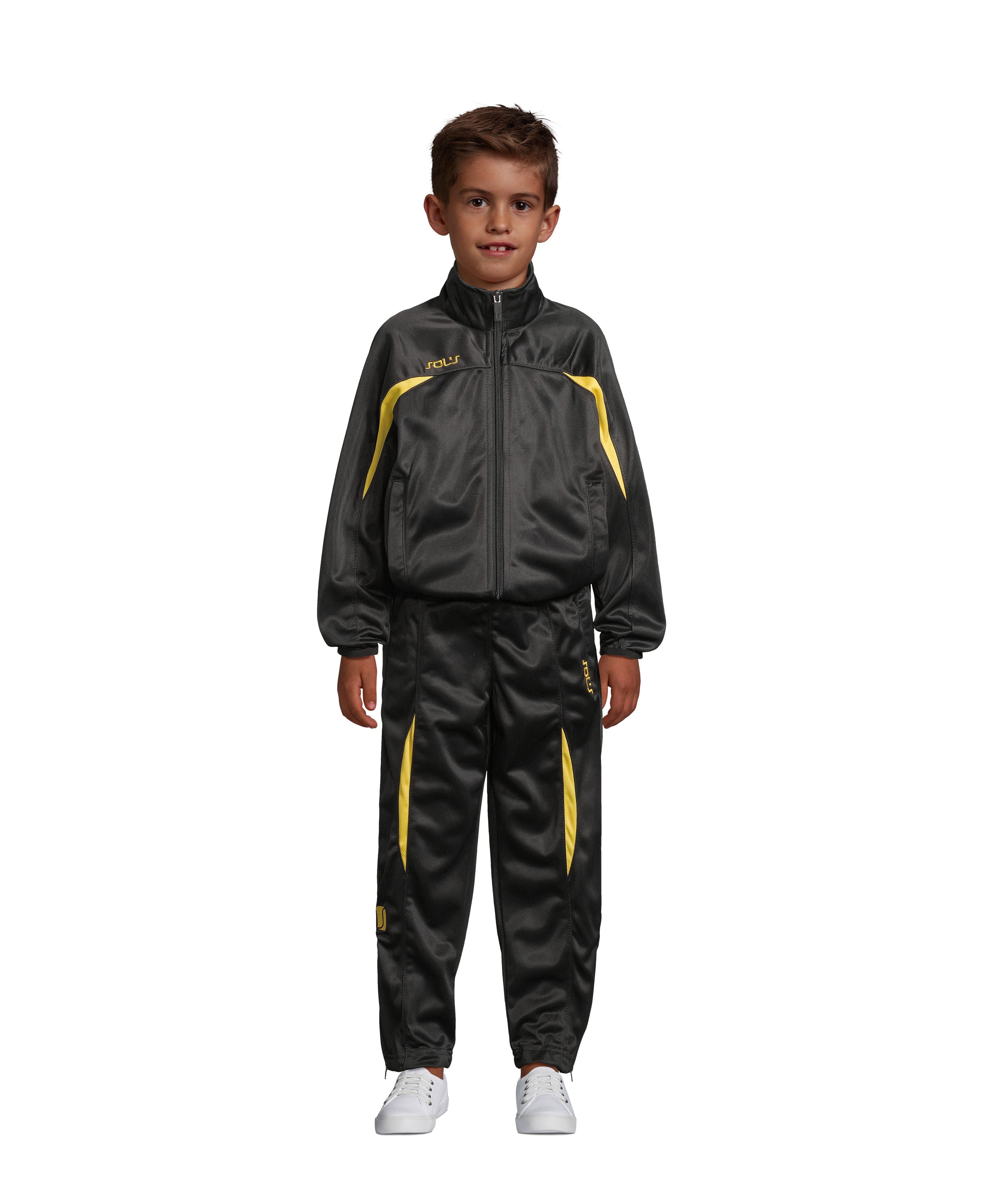 SOL'S CAMP NOU KIDS - Negro-Limón / Negro