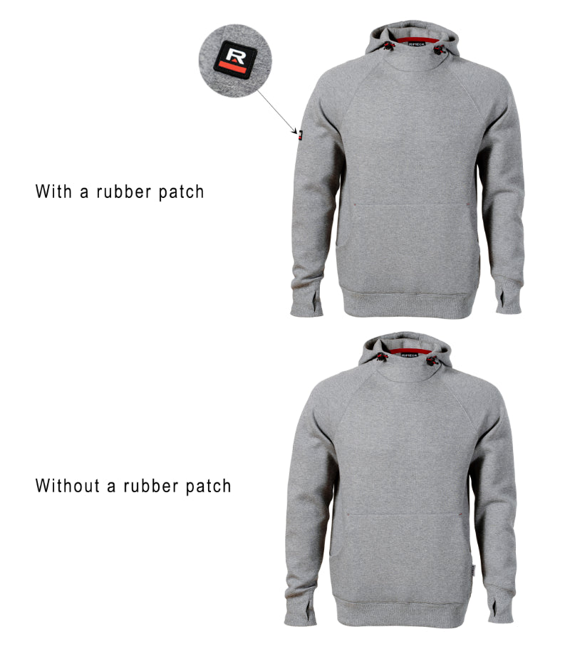 Vertex Hoodie - dark gray melange